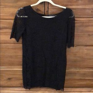 PJK Patterson J. Kincaid black lace dress, XS